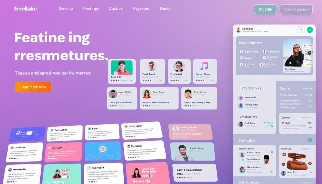 freelance platform features